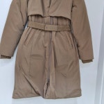 [행복한백화점][팜스프링스]중롱기장 앞플라켓안사시 다운점퍼 SWDL 244655