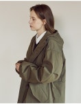 FISHTAIL HOOD LONG JUMPER [2 COLOR] - (주)원더플레이스