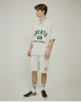 CLASSIC GRAPHIC SWEATSHORTS [OATMEAL] - (주)원더플레이스