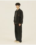 ONE TUCK WIDE DENIM PANTS [2 COLOR] - (주)원더플레이스