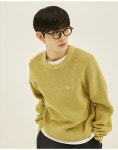 ROUND PULLOVER KNIT [5 COLOR] - (주)원더플레이스