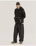 OCEAN RAINBOW DAY&NIGHT SWEAT HOODIE [BLACK] | (주)원더플레이스