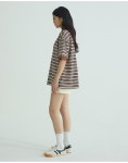 STRIPE POLO SHIRTS [BROWN] - (주)원더플레이스