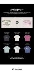 [더블유스탠다드][2 PACK] 스탠다드 아치 로고 반팔 티셔츠 [12 COLOR] [W CONCEPT]