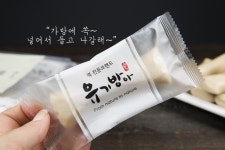 탄방고추떡방아간/쌀 | [유기농쌀] 현미가래떡 500g 아침대용으로 먹기 편한 개별포장떡입니다 | 유기방아 | 꽃피는아침마을