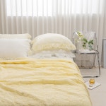 더블리 레이시 피그먼트 워싱 아사면 시어서커 여름이불 Q | 샤이닝홈 | 꽃피는아침마을