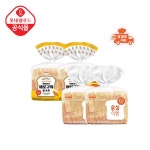 [롯데] 기린이네 식빵 4봉(미니찰식빵2, 바로구워토스트2) | 롯데 베이커리 | 꽃피는아침마을