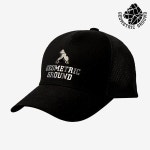 지오메트릭 그라운드 실리콘 와펜 5패널 볼캡 블랙 | 하이언트몰 | 꽃피는아침마을