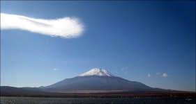 [IXY900 IS] 눈덮힌 후지산과 요꼬하마의 시립낚시터 - COOL 갤러리