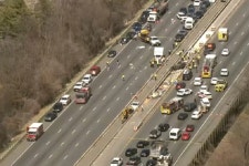 Police: 6 dead after work-zone crash on Baltimore Beltway - WTOP News
