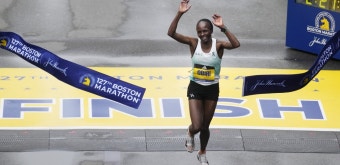 Kenya’s Obiri breaks late to win women’s Boston Marathon - WTOP News