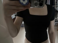 ★11am 어깨가 좀 잇는 168/57인데 신축성이 조아서 큰 뷸편함은 없는데 제 뱃살이 문제네요 ㅎREVIEW - 11am