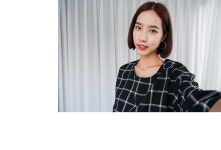 블리유*체크끈원피스 - 키큰여자 아름다운174 블리유*체크끈원피스