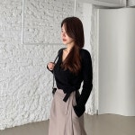 [키큰여자]클린턴*브이랩니트가디건 - 키큰여자 아름다운174 [키큰여자]클린턴*브이랩니트가디건