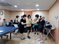 9월 첫째주 끼리끼리 탁구 친선 게임