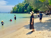 7일간의 휴가 상품 후기 | 산뜻한 컬러 코타키나 발루에서 호핑 끝나고 바로 옷을 갈아입어서 구김없는 원피스로 딱 좋아요상품 사용후기... 