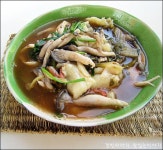 비 내리는 주말에 어울리는 별미음식-우거지 된장수제비 ::: 82cook.com