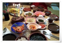 황여사 생일상 ::: 82cook.com