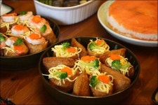 스시케익과 유부초밥... ^^;; - >)))>< ::: 82cook.com