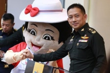 Thailand mascot Little Sister Pinky Promise - ABC News... Broadcasting Corporation) Thailand mascot Little Sister Pinky Promise