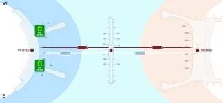 제1 여객터미널 → 제2 여객터미널-인천국제공항 인천국제공항