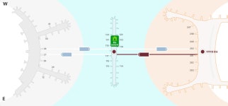 제2 여객터미널 → 탑승동-인천국제공항 인천국제공항