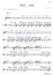 딕펑스 End...And MR : 악보바다 딕펑스 End...And 악보
