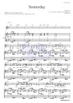 박재범 Yesterday 악보