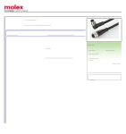 1200070508 datasheet(1/2 Pages) MOLEX | Micro-Change (M12) Double-Ended Cordset, 4 Poles, Female (90째) to Male 1200070508... 