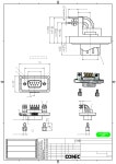 15-000731 datasheet(1/2 Pages) CONEC | D-SUB MALE 90° 9pos. SOLDER PIN ANGLED with metal bracket, hexlocking screw and snap 15... 