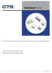 208 datasheet(1/4 Pages) CTS | Multifunctional Through Hole Through Hole 208 datasheet(1/4 Pages) CTS