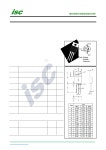 BTS130 datasheet(1/2 Pages) ISC | isc N-Channel MOSFET Transistor BTS130 datasheet(1/2 Pages) ISC
