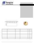 PE94302_07 datasheet(1/6 Pages) PEREGRINE | 50 ohm RF Digital Step Attenuator For Rad-Hard Space Applications 6-bit, 31.5 dB, DC... 