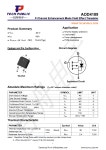 AOD4189 datasheet(1/4 Pages) TECHPUBLIC | P-Channel Enhancement Mode Field Effect Transistor AOD4189 datasheet(1/4 Pages) TECHPUBLIC