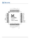 RTL2832U datasheet(10/53 Pages) REALTEK | DVB-T COFDM DEMODULATOR+USB 2.0 RTL2832U datasheet(10/53 Pages) REALTEK