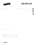 MAXQ1103 datasheet(1/2 Pages) MAXIM | High-Performance Secure RISC Microcontroller MAXQ1103 datasheet(1/2 Pages) MAXIM