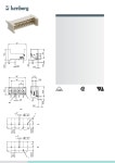 3557 datasheet(1/2 Pages) LUMBERG | RAST-2.5-Steckverbinder, Raster 2,5/5,0 mm 3557 datasheet(1/2 Pages) LUMBERG