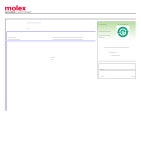 0009503121 datasheet(1/3 Pages) MOLEX1 | 3.96mm (.156) Pitch KK짰 Crimp Terminal Housing, Friction Ramp, 12 Circuits 0009503121... 