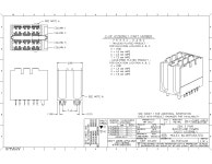 0753310676 datasheet(4/6 Pages) MOLEX9 | 1.85mm by 1.85mm (.073 by .073) Pitch 3-Pair GbX Backplane Connector System, Power... 