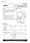 STK401-260 datasheet(1/6 Pages) SANYO | AF Power Amplifier (Split Power Supply) (35 W + 35 W + 35 W min, THD = 0.4%)? STK401-260... 