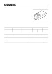 BBY58-03W datasheet(1/3 Pages) SIEMENS | Silicon Tuning Diode (Excellent linearity High Q hyperabrupt tuning diode Low series... 