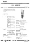 EDS9-10H datasheet(1/3 Pages) FUJI | FC SERIES ALARM UNIT EDS9-10H datasheet(1/3 Pages) FUJI