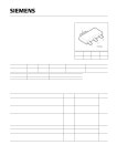 BSP319 datasheet(1/9 Pages) SIEMENS | SIPMOS Small-Signal Transistor (N channel Enhancement mode Logic Level Avalanche rated)... 