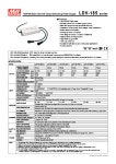 LDV-185-350A datasheet(1/3 Pages) MEANWELL | 185W Multple Channel Output Switching Power Supply LDV-185-350A datasheet(1/3 Pages)... 