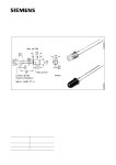 SFH213 datasheet(1/4 Pages) SIEMENS | Neu: Silizium-PIN-Fotodiode mit sehr kurzer Schaltzeit New: Silicon PIN Photodiode with... 