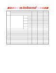 W972GG8JB_12 datasheet(5/87 Pages) WINBOND | 32M x 8 BANKS x 8 BIT DDR2 SDRAM W972GG8JB_12 datasheet(5/87 Pages) WINBOND