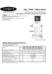 KBL602 datasheet(1/2 Pages) SYNSEMI | Glass Passivated Single-Phase Bridge Recitifiers KBL602 datasheet(1/2 Pages) SYNSEMI