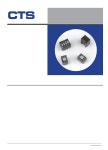 204-126 datasheet(1/4 Pages) CTS | Optimized Mechanical Features 204-126 datasheet(1/4 Pages) CTS