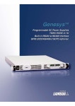 GEN80-9.5 datasheet(1/7 Pages) LAMBDA | Programmable DC Power Supplies 750W/1500W GEN80-9.5 datasheet(1/7 Pages) LAMBDA