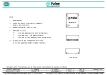H7229FNL datasheet(1/3 Pages) PULSE | MDL,SIN,10GPP,1:1,SM,TU H7229FNL datasheet(1/3 Pages) PULSE